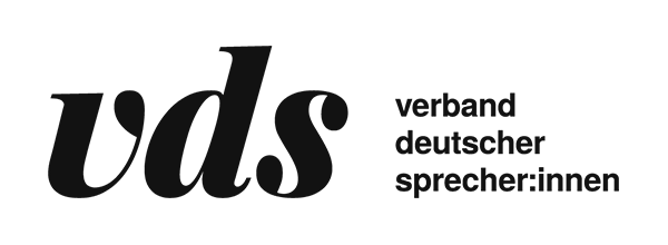Mitglied des VDS - Verband Deutscher Sprecher:innen